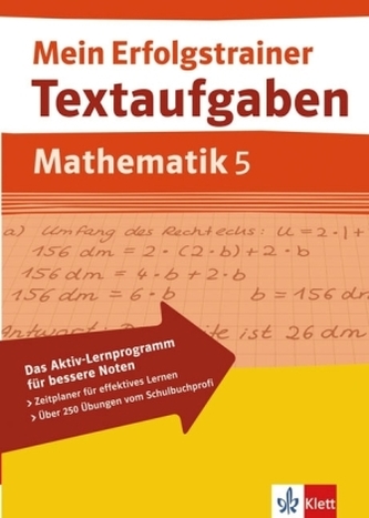 Mein Erfolgstrainer Textaufgaben, Mathematik. 5. Schuljahr