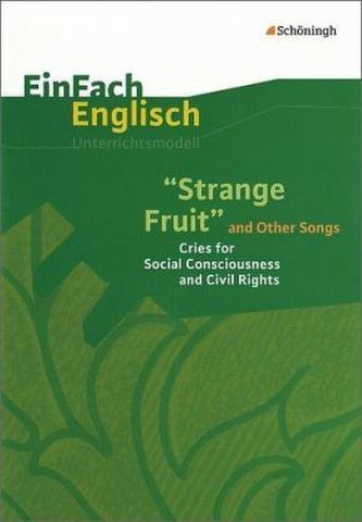 'Strange Fruit' and Other Songs, m. Audio-CD