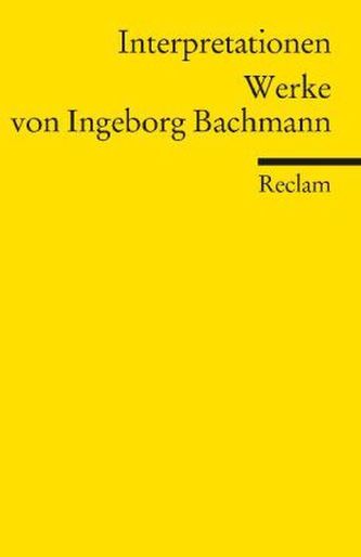 Werke von Ingeborg Bachmann