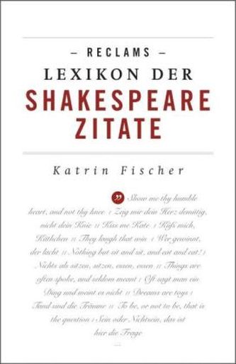 Reclams Lexikon der Shakespeare-Zitate