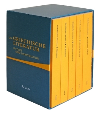 Die griechische Literatur in Text und Darstellung, 5 Bde.