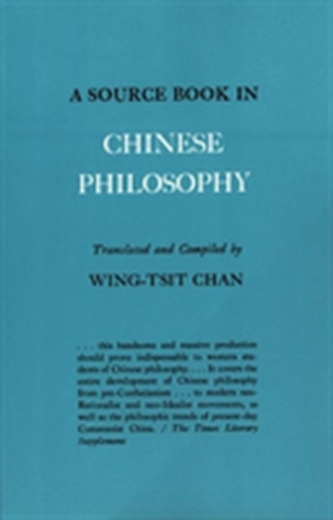 A Source Book in Chinese Philosophy