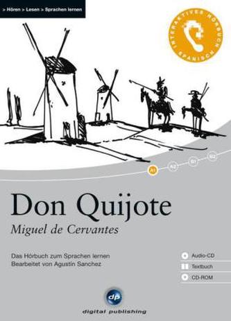 Don Quijote, 1 Audio-CD + 1 CD-ROM + Textbuch
