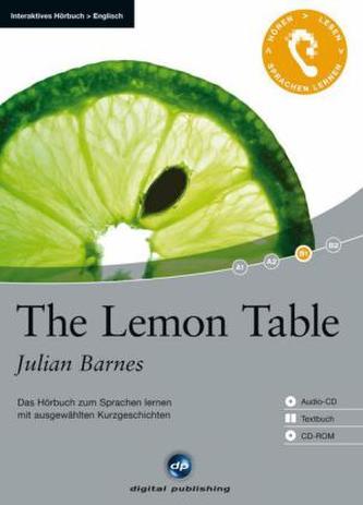 The Lemon Table, 1 Audio-CD + 1 CD-ROM + Textbuch