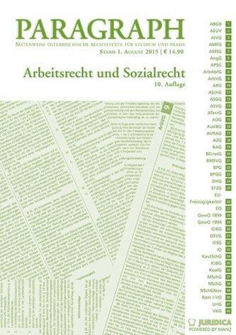 Arbeits- und Sozialrecht (ArbR und SozR) (f. Österreich)