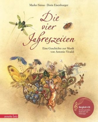 Die vier Jahreszeiten, m. Audio-CD