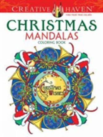 Creative Haven Christmas Mandalas Coloring Book