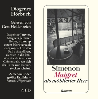Maigret als möblierter Herr, 4 Audio-CDs