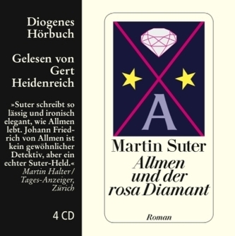 Allmen und der rosa Diamant, 4 Audio-CDs