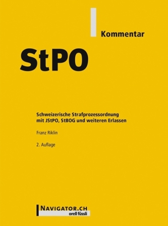 StPO Kommentar (f. d. Schweiz)