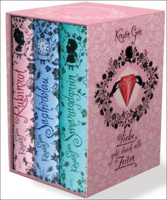 Liebe geht durch alle Zeiten - Rubinrot. Saphirblau. Smaragdgrün, 3 Bde.