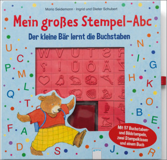 Mein großes Stempel-Abc. Der kleine Bär lernt die Buchstaben