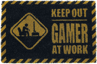 Rohožka Keep Out Gamer At Work