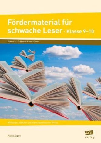 Fördermaterial für schwache Leser, Klasse 9-10