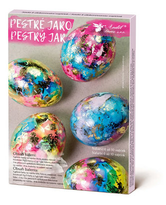 Sada k dekorování vajíček - pestré jaro