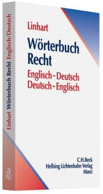 Wörterbuch Recht, Deutsch-Englisch/Englisch-Deutsch