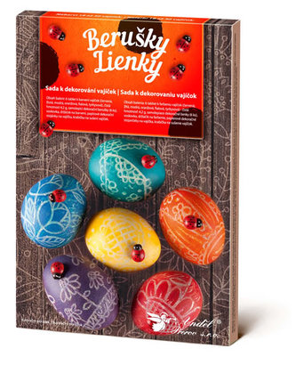 Sada k dekorování vajíček - berušky
