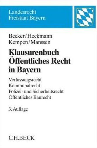 Klausurenbuch Öffentliches Recht in Bayern