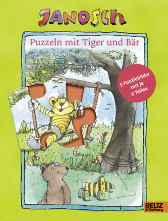 Puzzeln mit Tiger und Bär