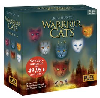 Warrior Cats, 28 Audio-CDs
