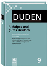 Duden Richtiges und gutes Deutsch