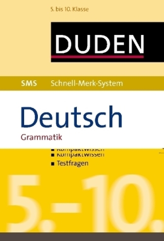 Deutsch Grammatik, 5.-10. Klasse