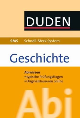 Geschichte, Abiwissen