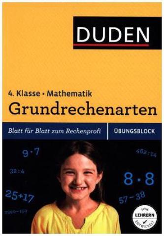 Grundrechenarten, 4. Klasse
