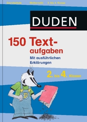 Duden - 150 Textaufgaben 2. bis 4. Klasse