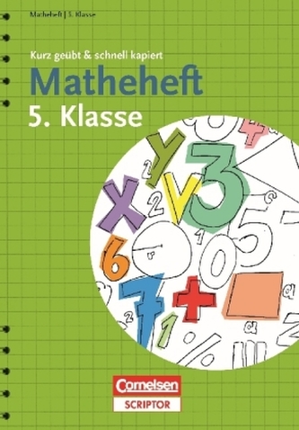 Matheheft 5. Klasse