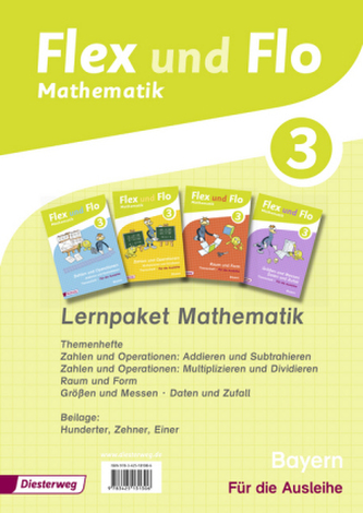 3. Jahrgangsstufe, Lernpaket Mathematik, 4 Hefte (Für die Ausleihe)