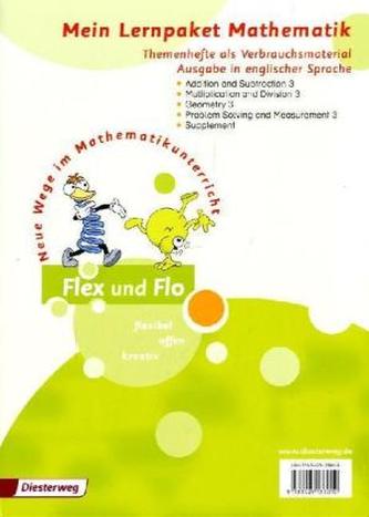 Mein Lernpaket Mathematik (Themenhefte als Verbrauchsmaterial), Englische Ausgabe, 4 Hefte