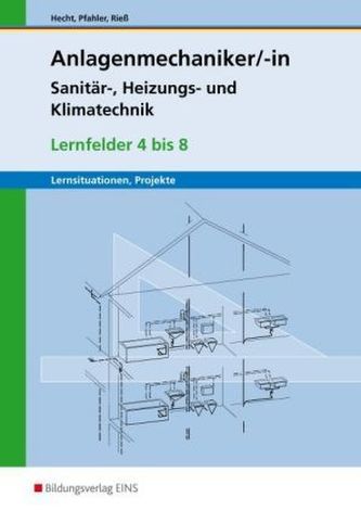 Anlagenmechaniker Sanitär-, Heizungs- und Klimatechnik, Lernsituationen, Lernfelder 4-8