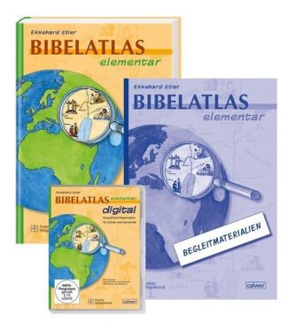 Bibelatlas elementar, m. Begleitheft u. CD-ROM