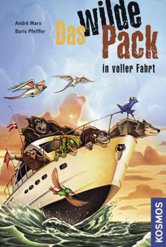 Das wilde Pack in voller Fahrt