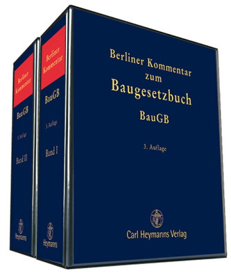 Berliner Kommentar zum Baugesetzbuch (BauGB), 2 Ordner zur Fortsetzung
