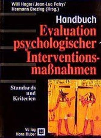 Evaluation psychologischer Interventionsmaßnahmen Evaluation psychologischer Interventionsmaßnahmen