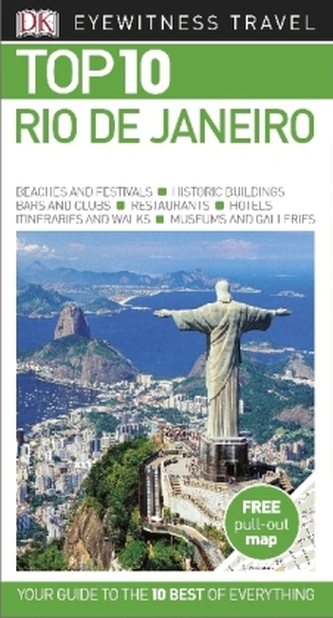 DK Eyewitness Top 10 Travel Guide: Rio de Janeiro
