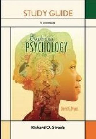 Study Guide for Exploring Psychology