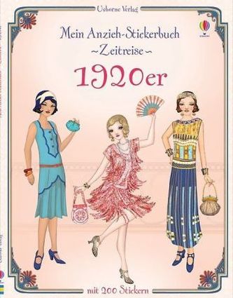 Mein Anzieh-Stickerbuch Zeitreise: 1920er