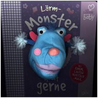 Lärmmonster spielt gerne, m. Handpuppe