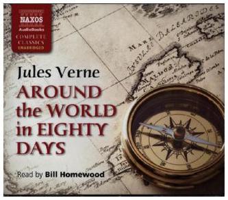 Around the World in Eighty Days, 6 Audio-CDs