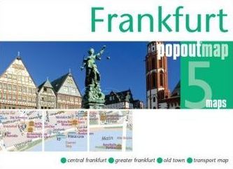 Frankfurt PopOut Map, 5 maps