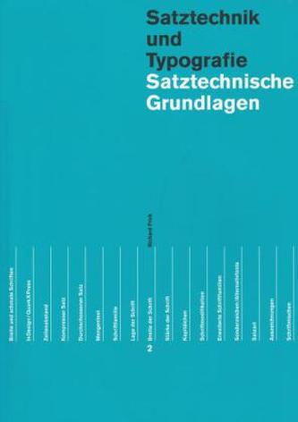 Satztechnische Grundlagen
