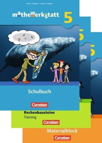 5. Schuljahr, Schülerbuch mit Rechenbausteine Training und Materialblock