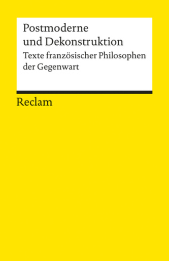 Postmoderne und Dekonstruktion