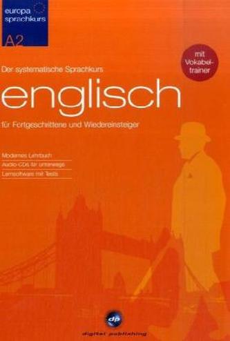 Europa Sprachkurs A2, Englisch, CD-ROM m. 2 Audio-CDs u. Lehrbuch