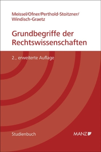 Grundbegriffe der Rechtswissenschaften (f. Österreich)