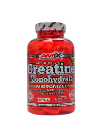 Creatine monohydrate 220 kapslí 800 mg