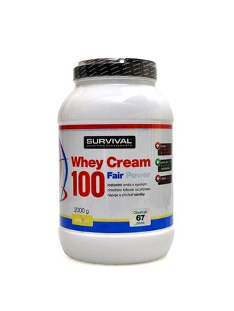Whey Cream protein 2000 g - čokoláda